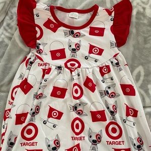 Size 3T target bullseye print dress